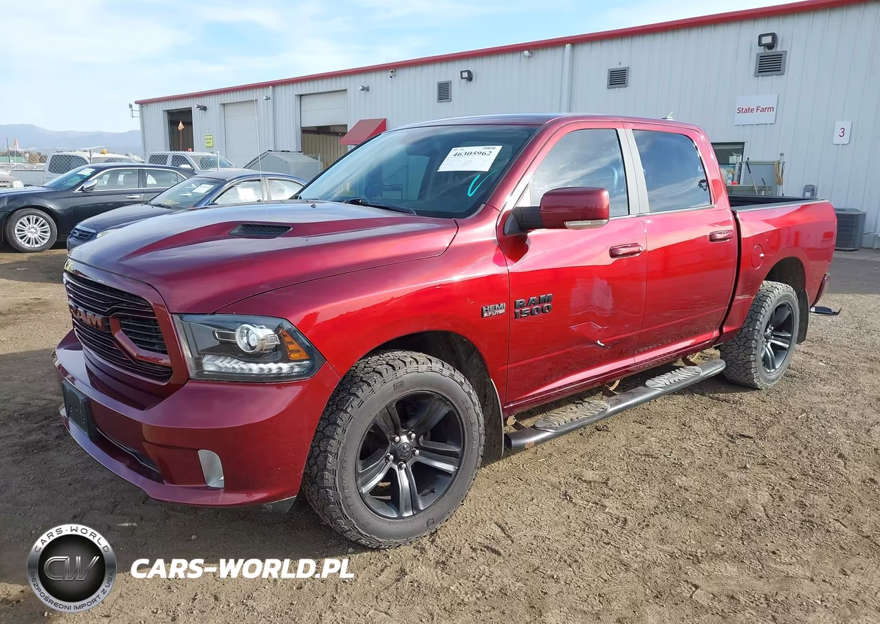 2018 Ram 1500 Sport 4X4 5'7 Box VIN:1C6RR7MT1JS274265 - 2