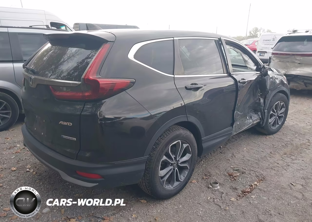2022 Honda Cr-V Hybrid Ex VIN:5J6RT6H52NL037939 - 4