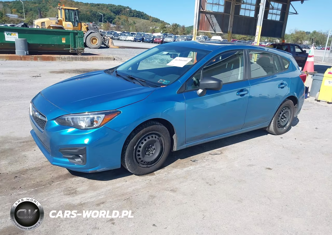 2019 Subaru Impreza 2.0I VIN:4S3GTAA67K3751919 - 2