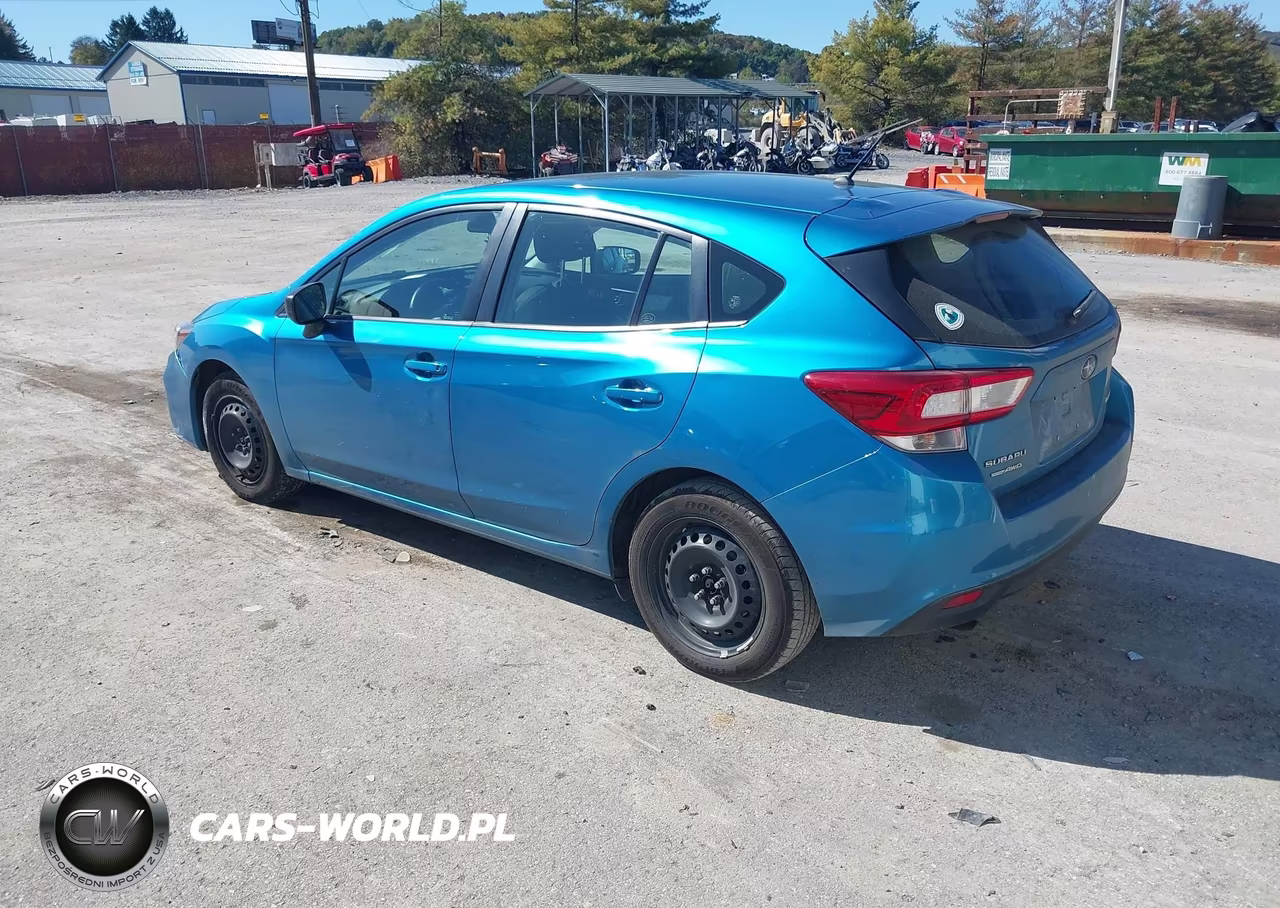 2019 Subaru Impreza 2.0I VIN:4S3GTAA67K3751919 - 3