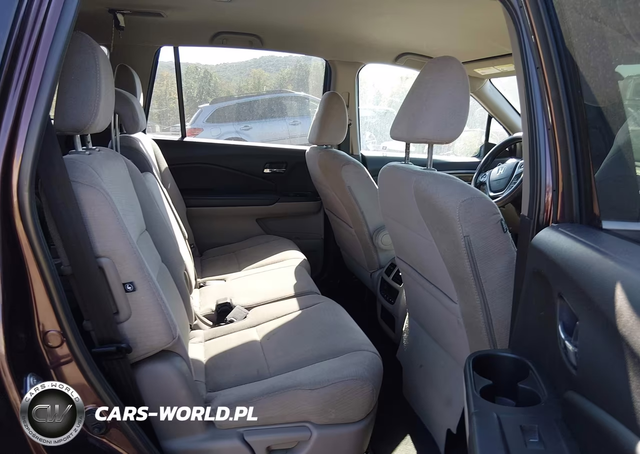 2017 Honda Pilot Ex VIN:5FNYF6H36HB079691 - 8