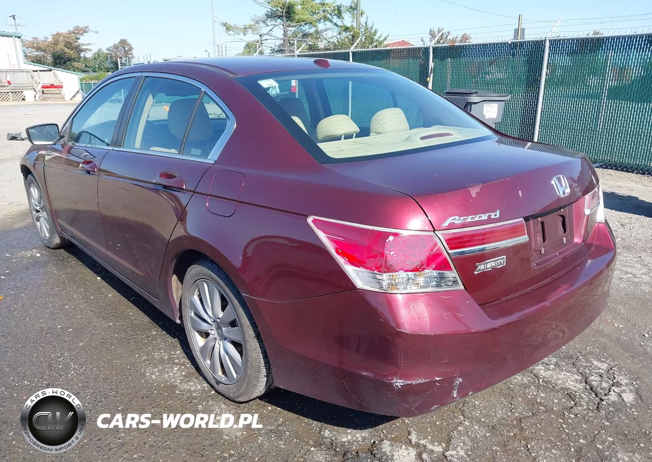 2012 Honda Accord 2.4 Ex-L VIN:1HGCP2F86CA201208 - 3