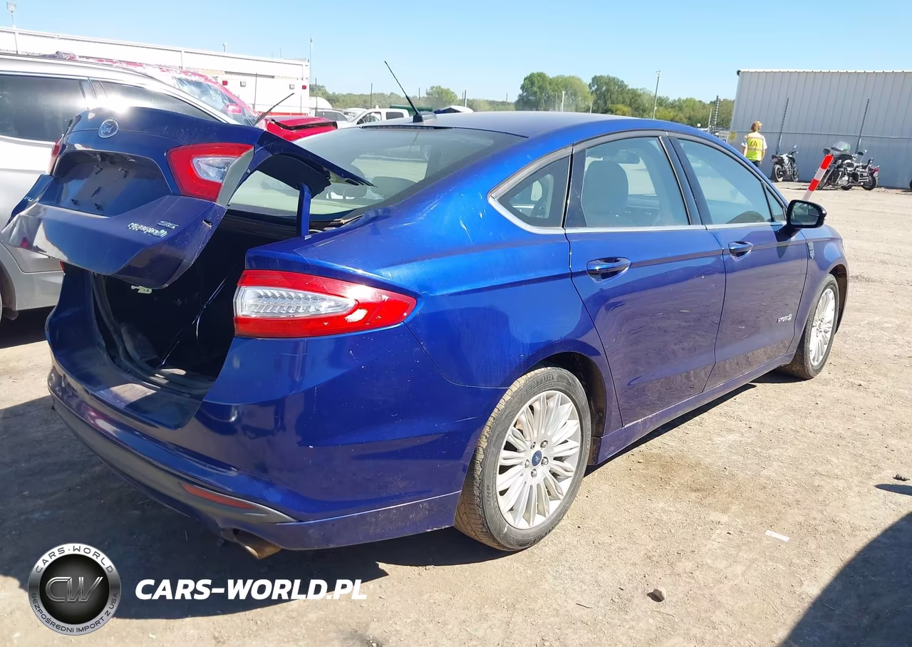 2016 Ford Fusion Hybrid Se VIN:3FA6P0LU5GR318457 - 4