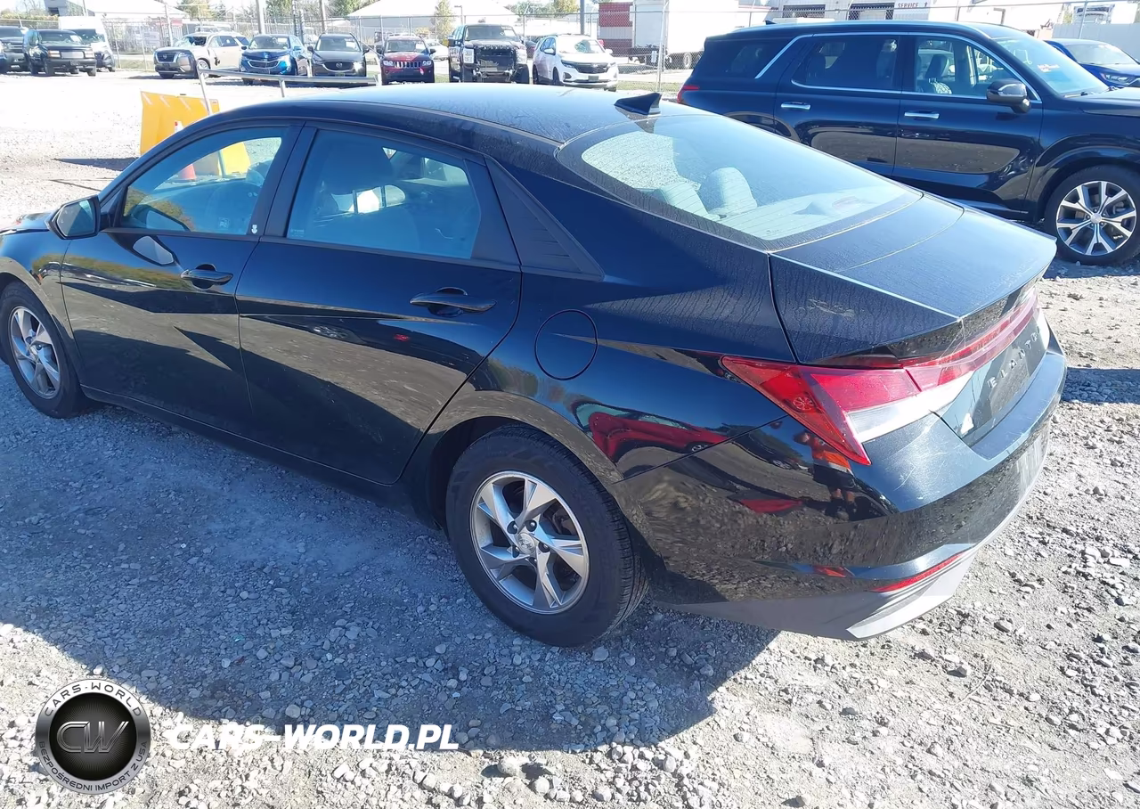 2021 Hyundai Elantra Se VIN:5NPLL4AG5MH041403 - 3