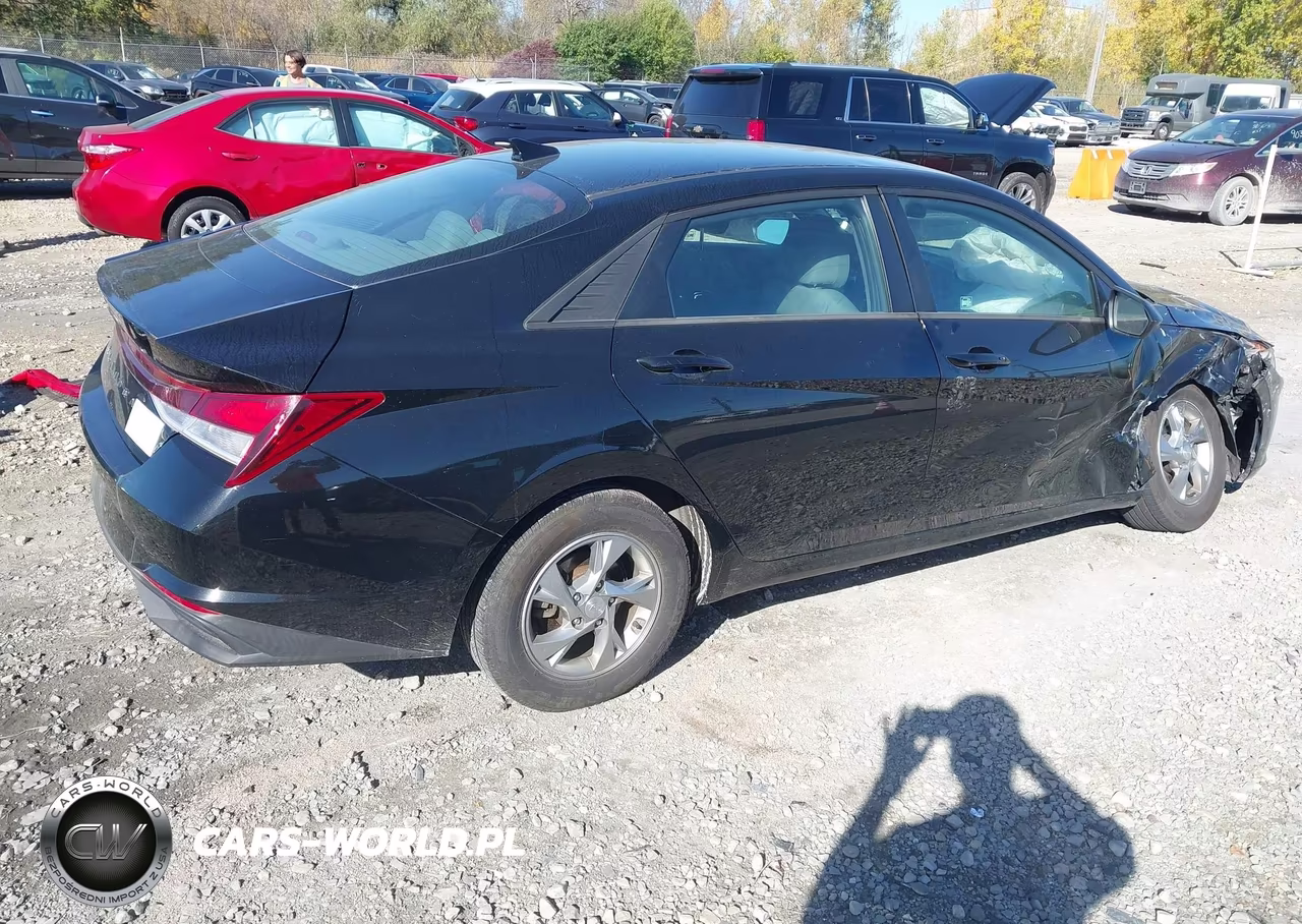 2021 Hyundai Elantra Se VIN:5NPLL4AG5MH041403 - 4