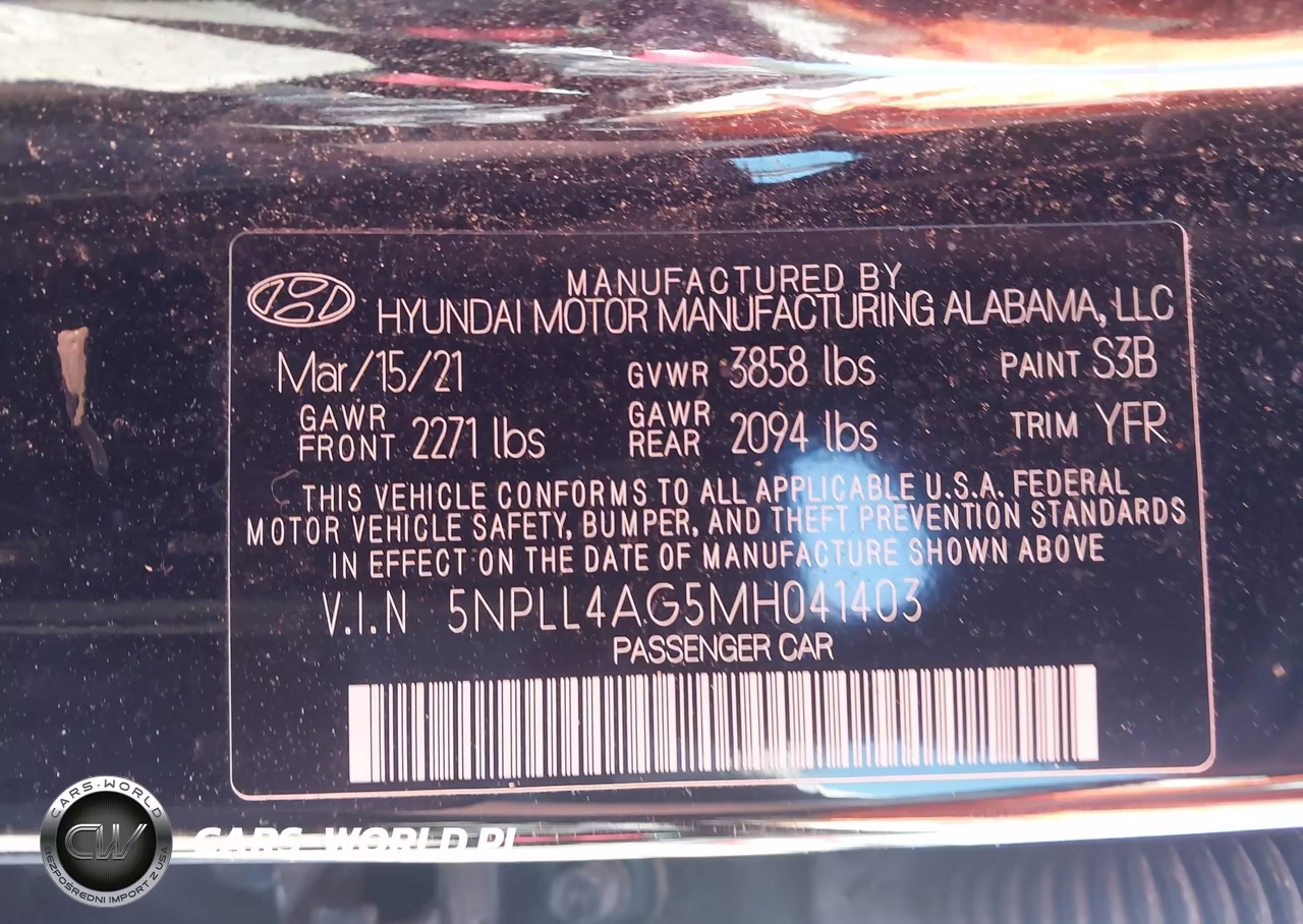 2021 Hyundai Elantra Se VIN:5NPLL4AG5MH041403 - 9