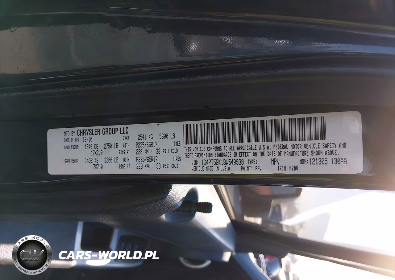 2011 Dodge Nitro Sxt VIN:1D4PT5GK1BW540938 - 9