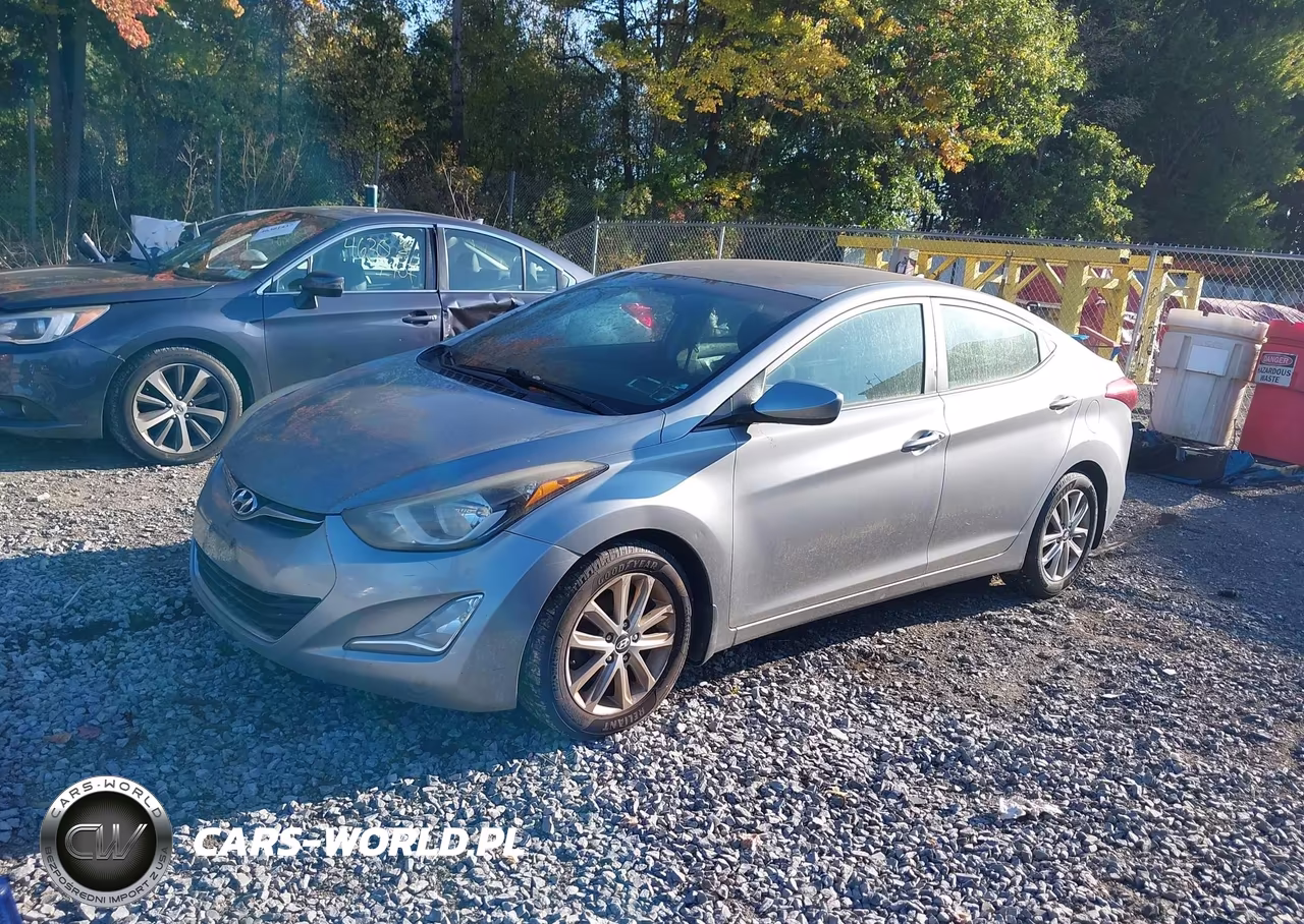 2015 Hyundai Elantra Se VIN:5NPDH4AE1FH589230 - 2