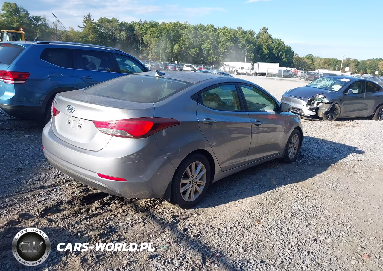 2015 Hyundai Elantra Se VIN:5NPDH4AE1FH589230 - 4