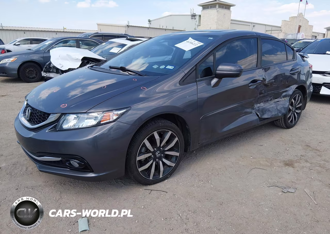 2015 Honda Civic Ex-L VIN:2HGFB2F98FH557217 - 2