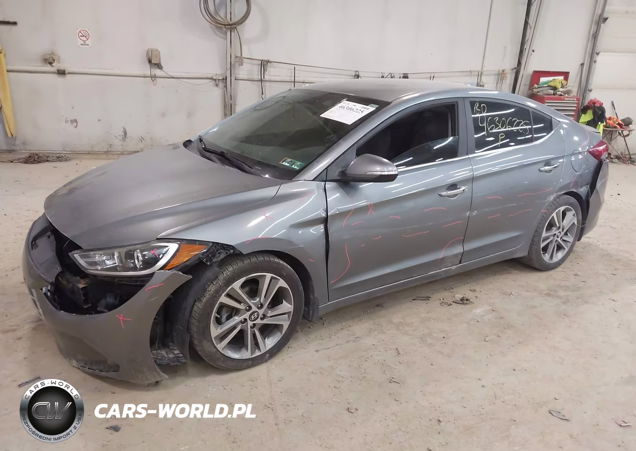 2017 Hyundai Elantra Limited VIN:KMHD84LF9HU291146 - 2