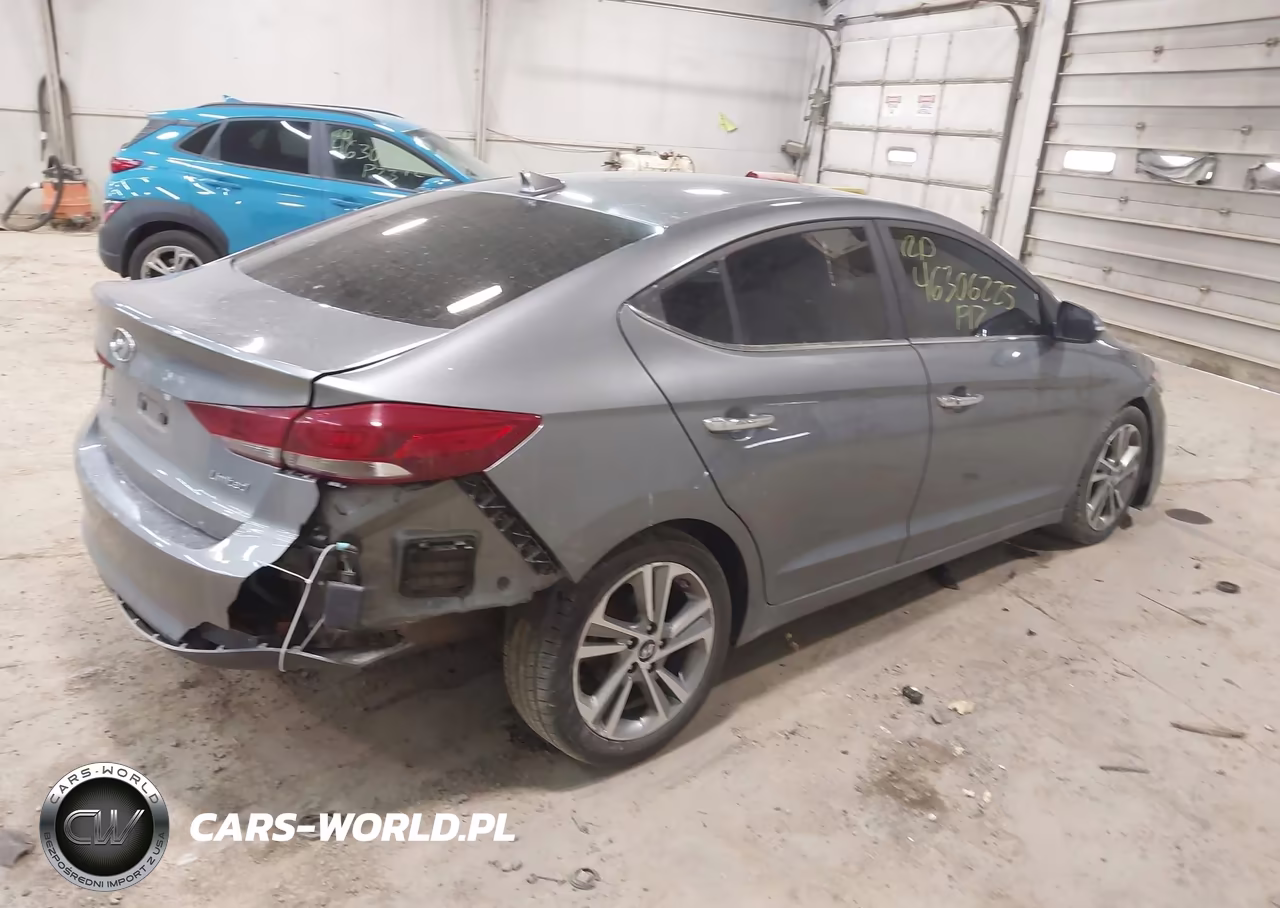 2017 Hyundai Elantra Limited VIN:KMHD84LF9HU291146 - 4