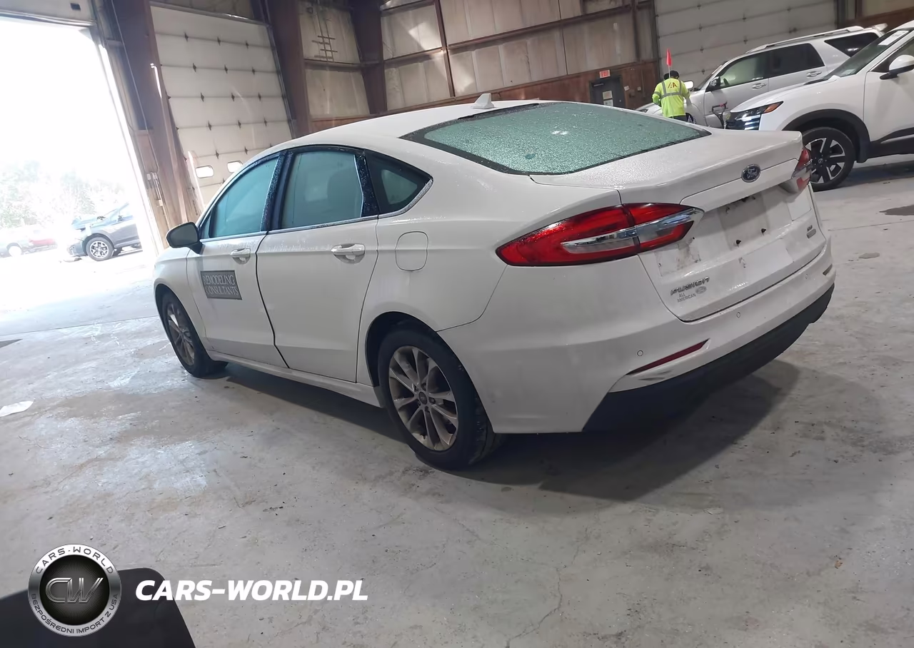 2019 Ford Fusion Se VIN:3FA6P0HD4KR279345 - 3
