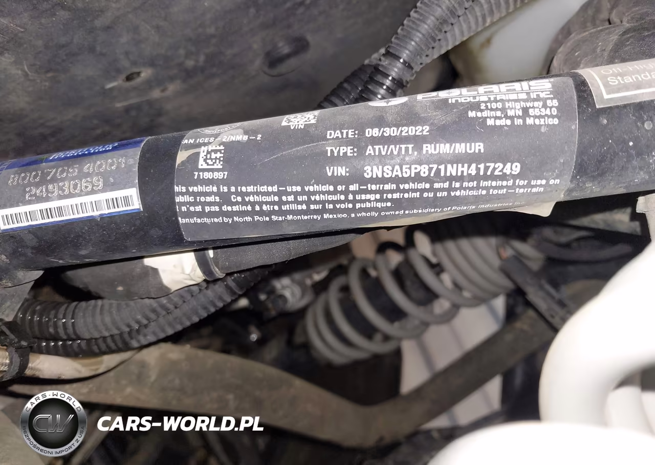 2022 Polaris Rzr Trail Premium VIN:3NSA5P871NH417249 - 10