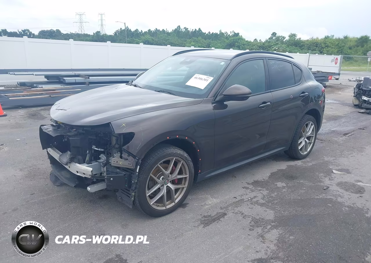 2018 Alfa Romeo Stelvio Ti Sport Awd VIN:ZASFAKNN2J7B72943 - 2
