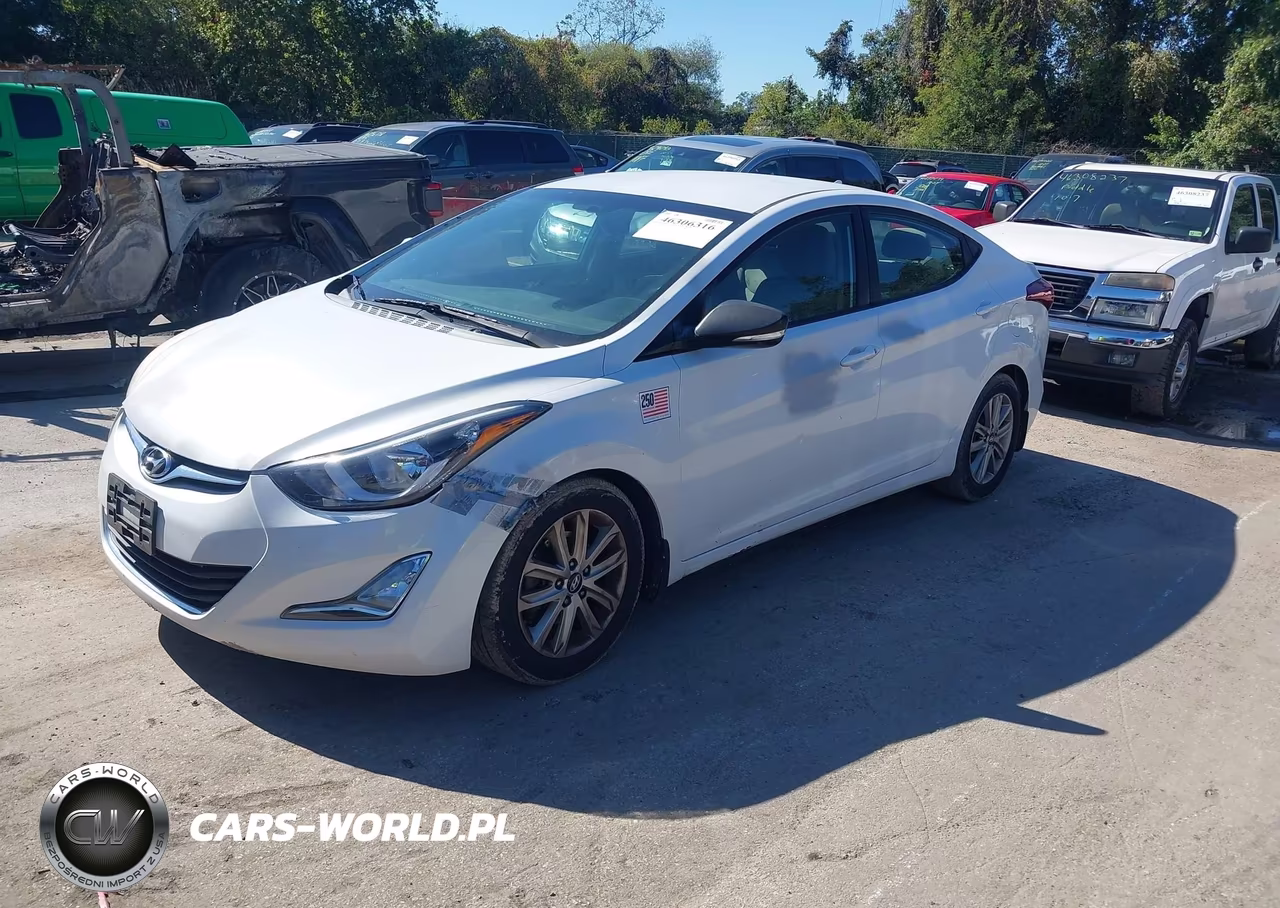 2015 Hyundai Elantra Se VIN:5NPDH4AE9FH576032 - 2