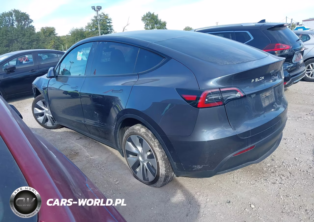 2022 Tesla Model Y Long Range Dual Motor All-Wheel Drive VIN:7SAYGDEE3NA009827 - 3