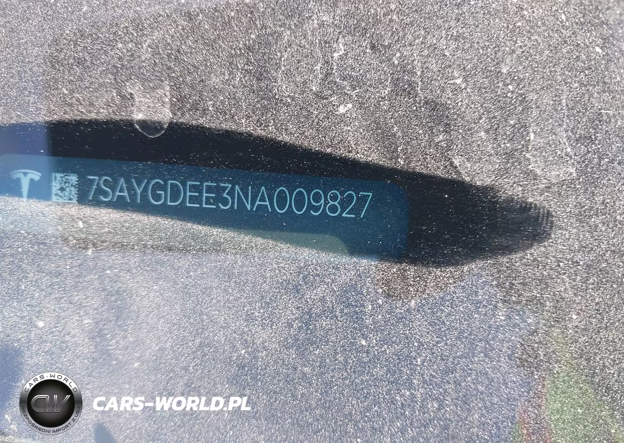 2022 Tesla Model Y Long Range Dual Motor All-Wheel Drive VIN:7SAYGDEE3NA009827 - 9