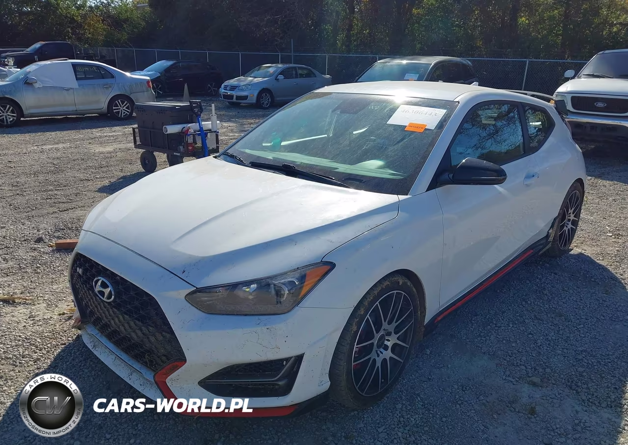 2021 Hyundai Veloster N VIN:KMHT36AH6MU010487 - 2