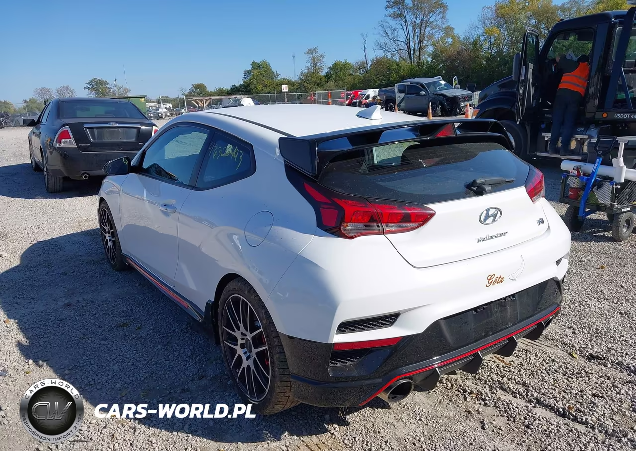 2021 Hyundai Veloster N VIN:KMHT36AH6MU010487 - 3