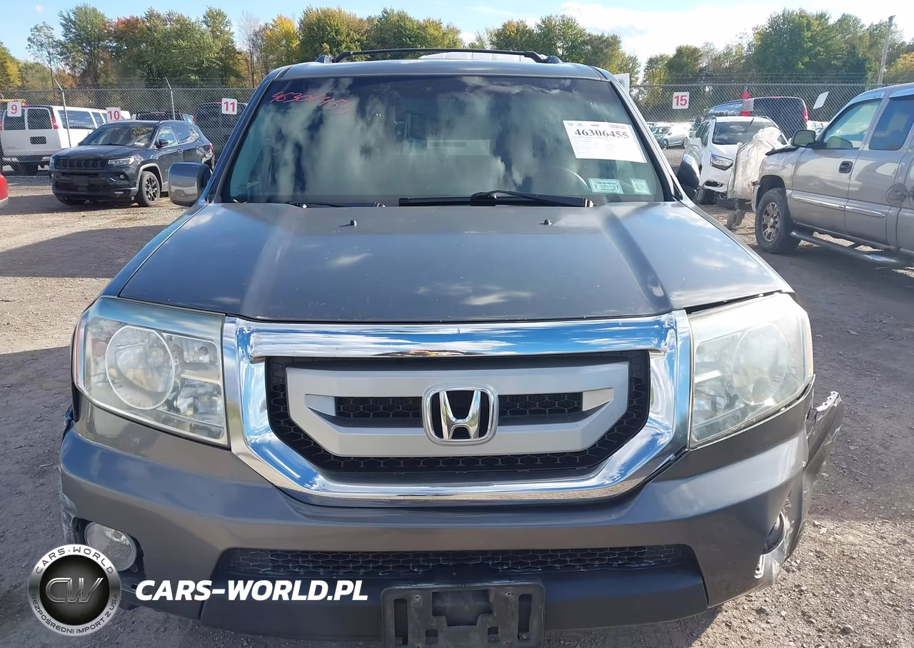 2010 Honda Pilot Ex-L VIN:5FNYF4H56AB025593 - 11