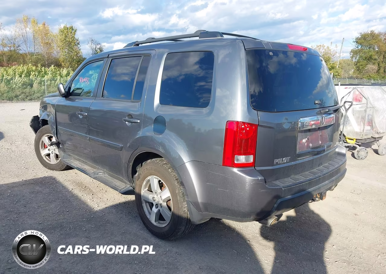 2010 Honda Pilot Ex-L VIN:5FNYF4H56AB025593 - 3