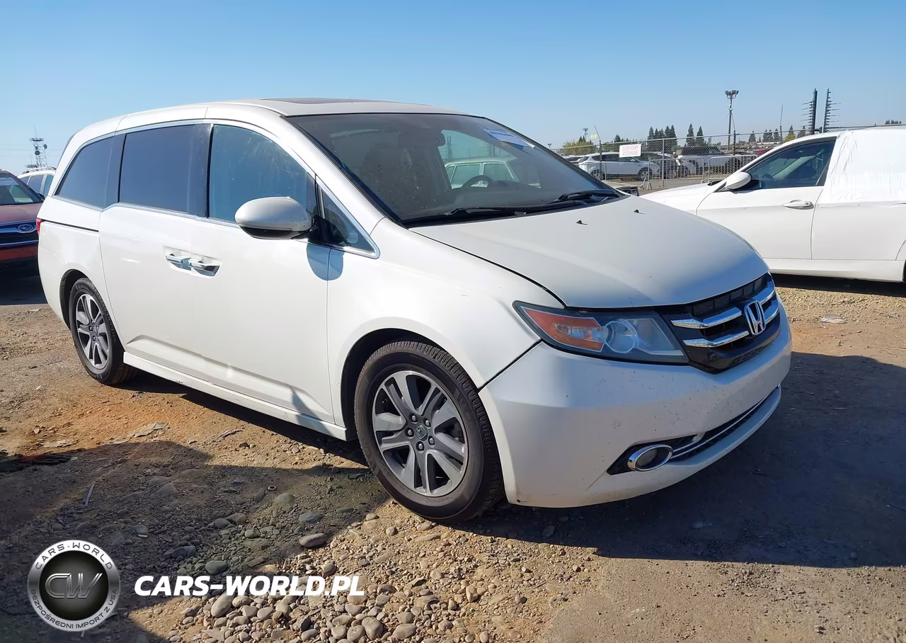 2015 Honda Odyssey Touring-Touring Elite VIN:5FNRL5H96FB122791 - 1