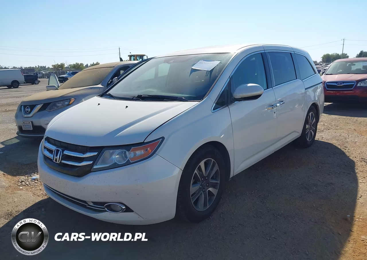 2015 Honda Odyssey Touring-Touring Elite VIN:5FNRL5H96FB122791 - 2