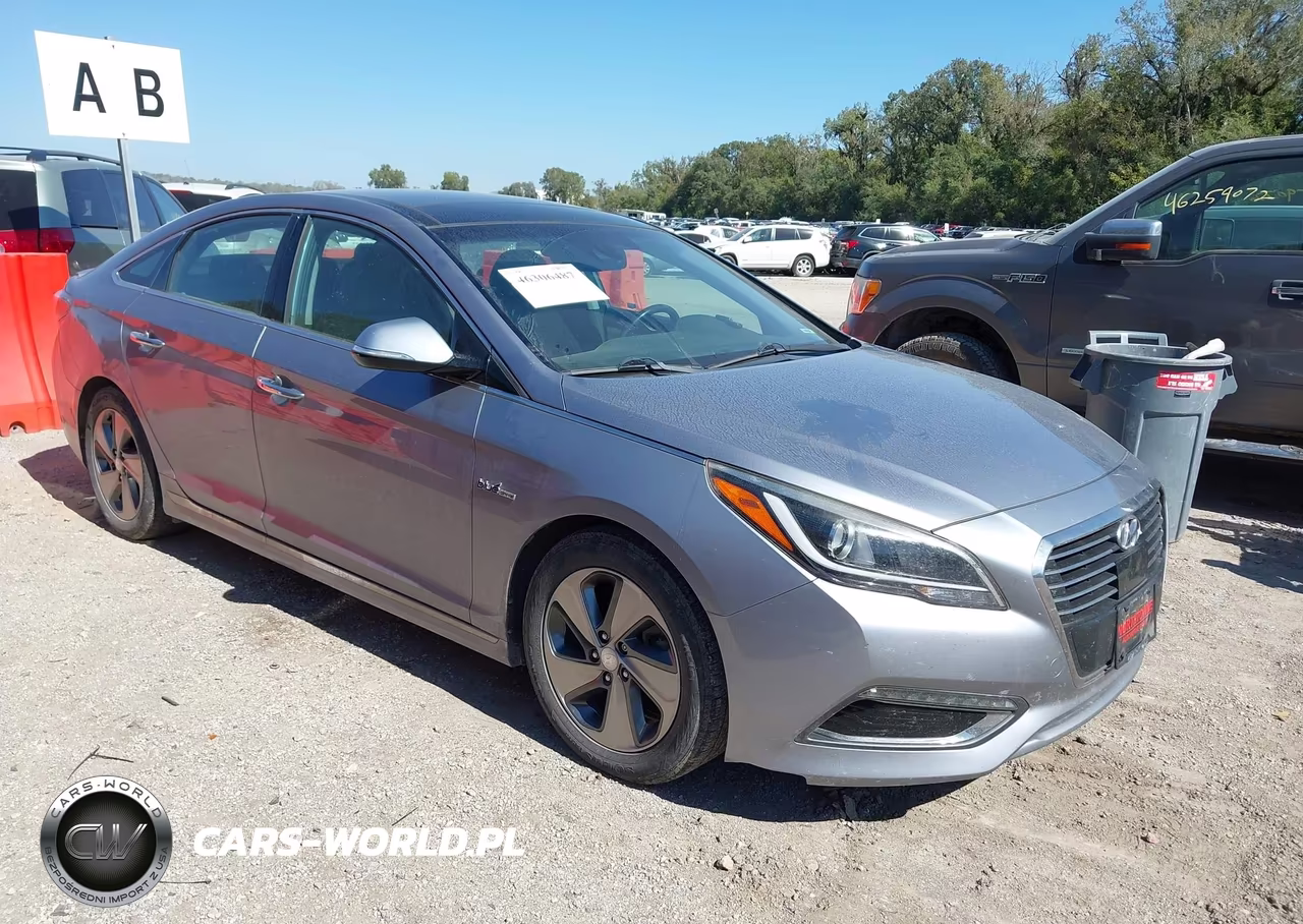 2017 Hyundai Sonata Hybrid Limited VIN:KMHE34L16HA055076 - 1