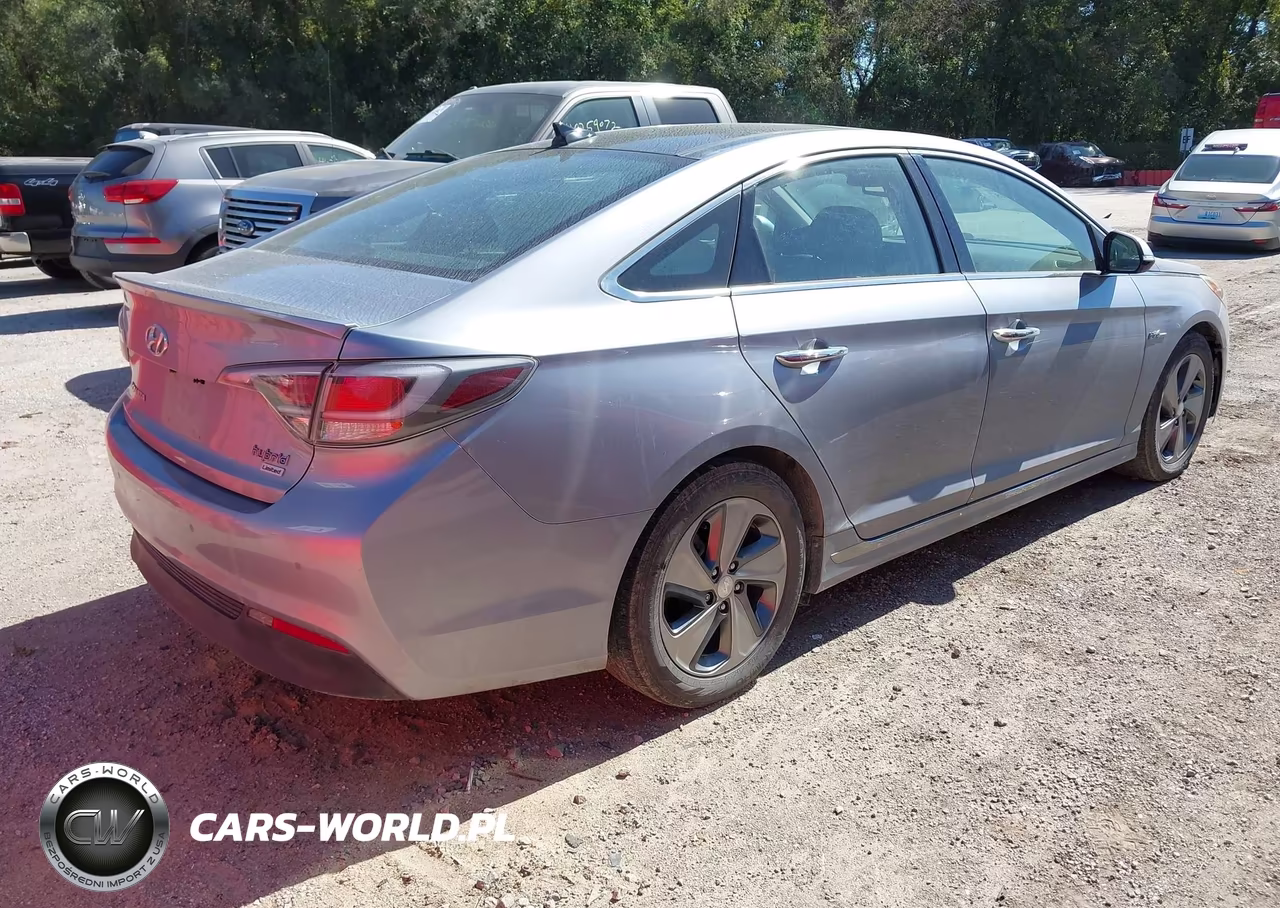 2017 Hyundai Sonata Hybrid Limited VIN:KMHE34L16HA055076 - 4