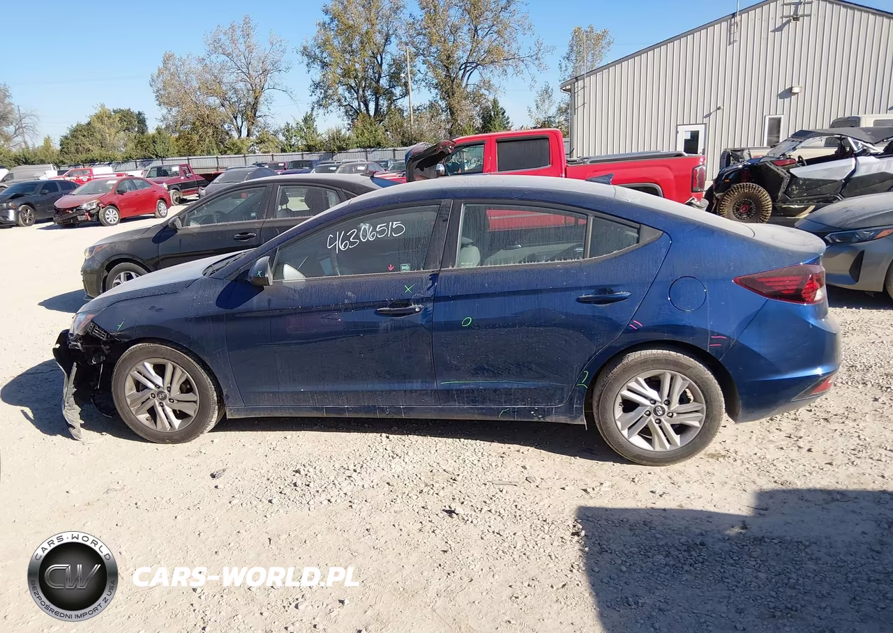 2020 Hyundai Elantra Sel VIN:5NPD84LF2LH593014 - 14