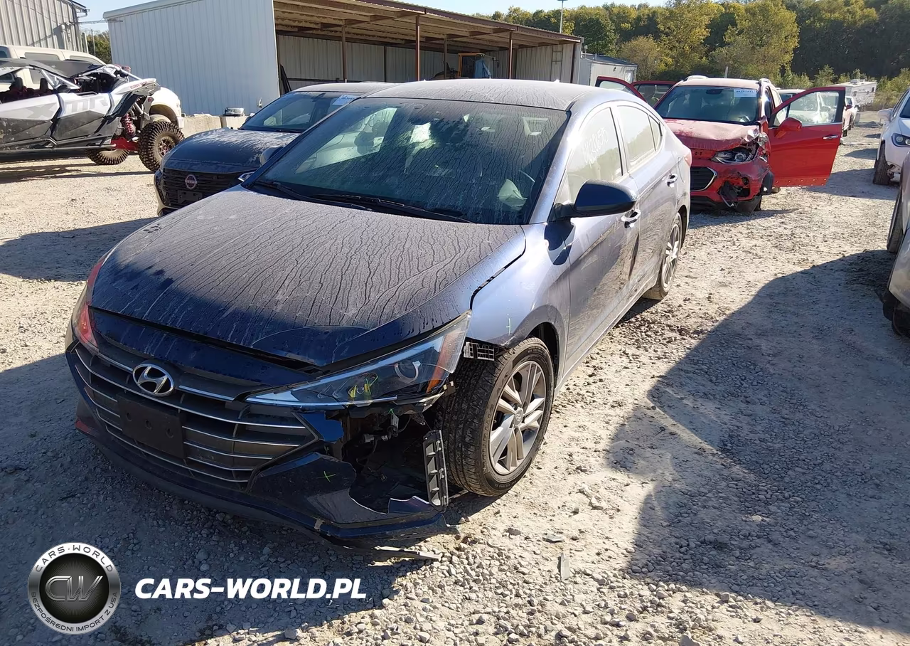 2020 Hyundai Elantra Sel VIN:5NPD84LF2LH593014 - 2