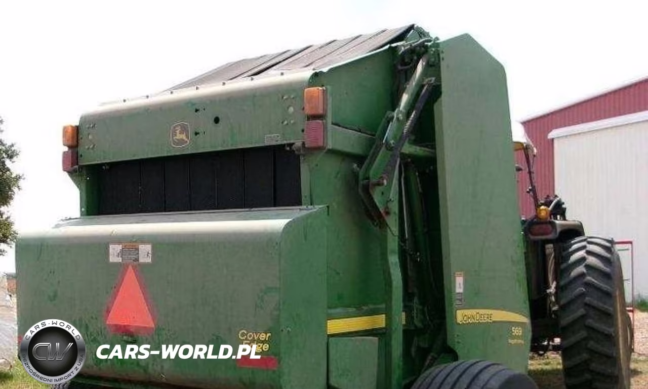 2015 John Deere 569 Round Baler VIN:1E00569XJFF413097 - 4