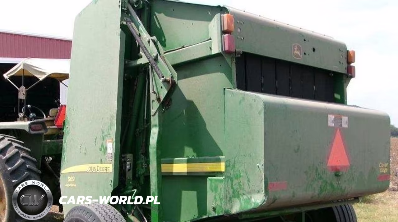 2015 John Deere 569 Round Baler VIN:1E00569XJFF413097 - 8