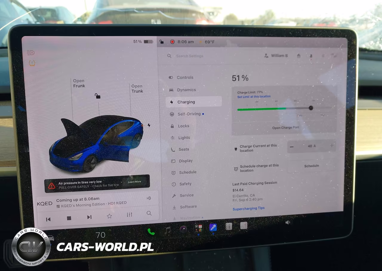 2021 Tesla Model 3 Long Range Dual Motor All-Wheel Drive VIN:5YJ3E1EB7MF999013 - 17