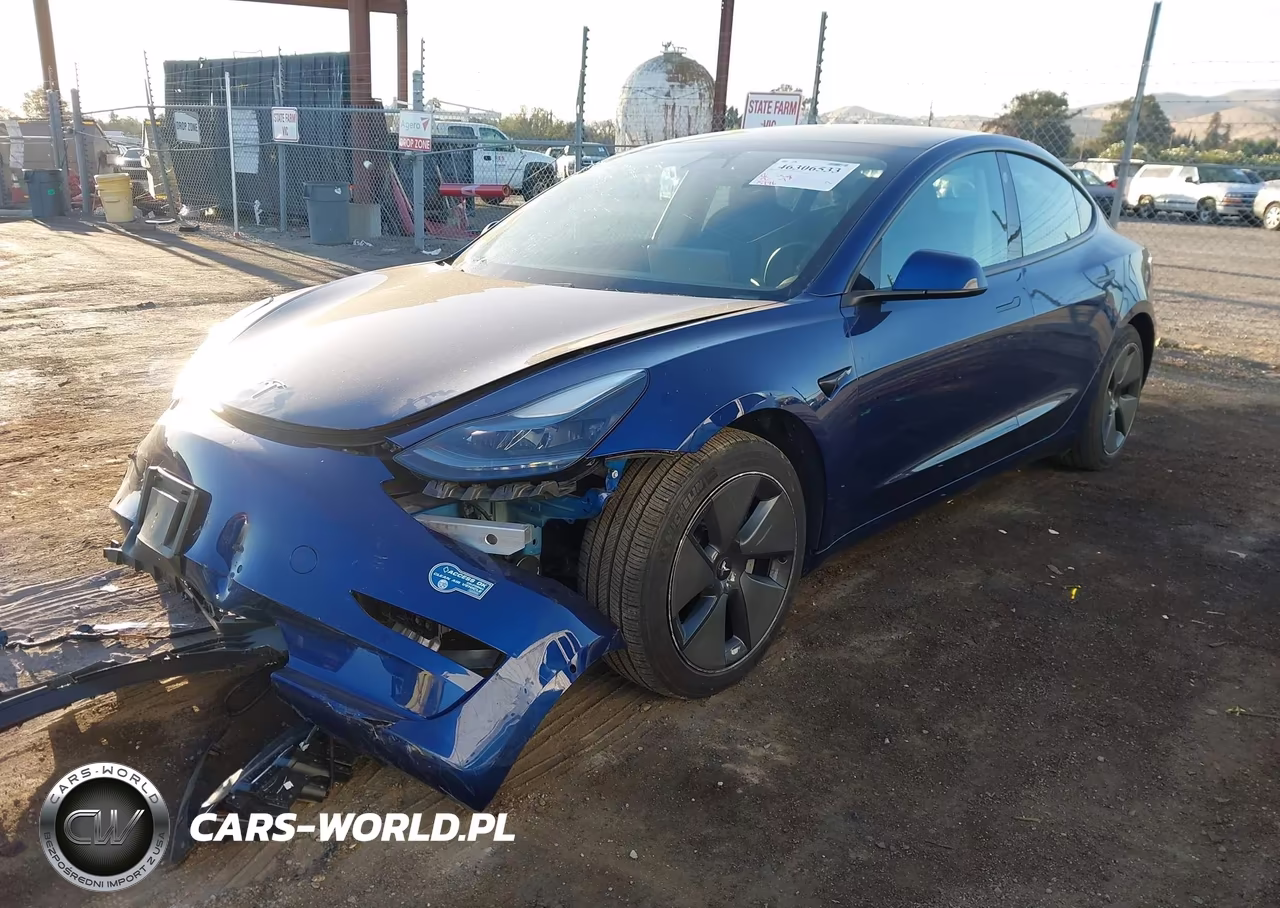 2021 Tesla Model 3 Long Range Dual Motor All-Wheel Drive VIN:5YJ3E1EB7MF999013 - 2