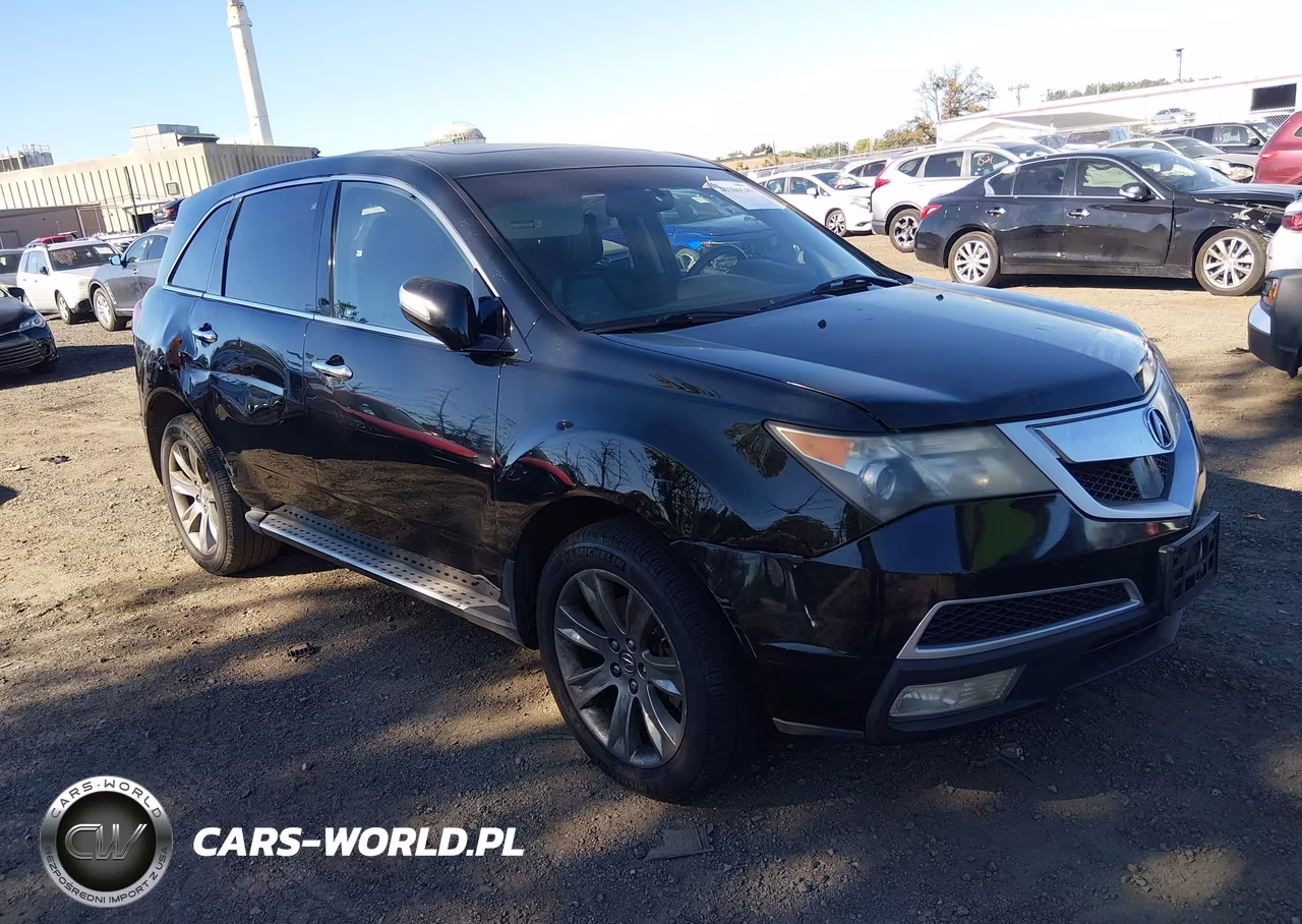 2011 Acura Mdx Advance Package VIN:2HNYD2H54BH546828 - 1