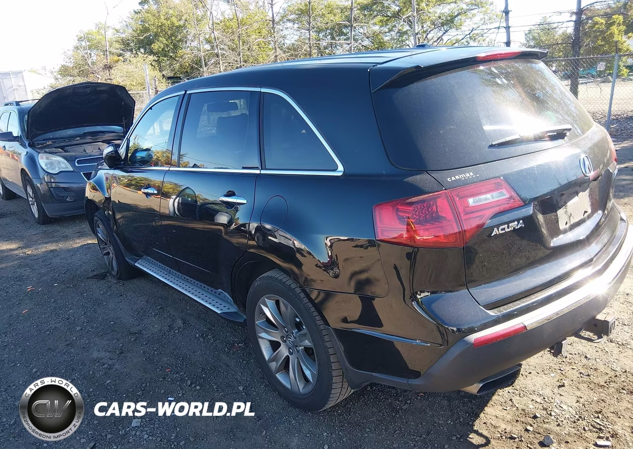 2011 Acura Mdx Advance Package VIN:2HNYD2H54BH546828 - 3