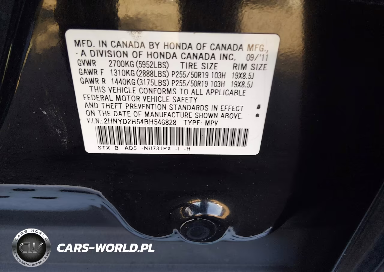 2011 Acura Mdx Advance Package VIN:2HNYD2H54BH546828 - 9