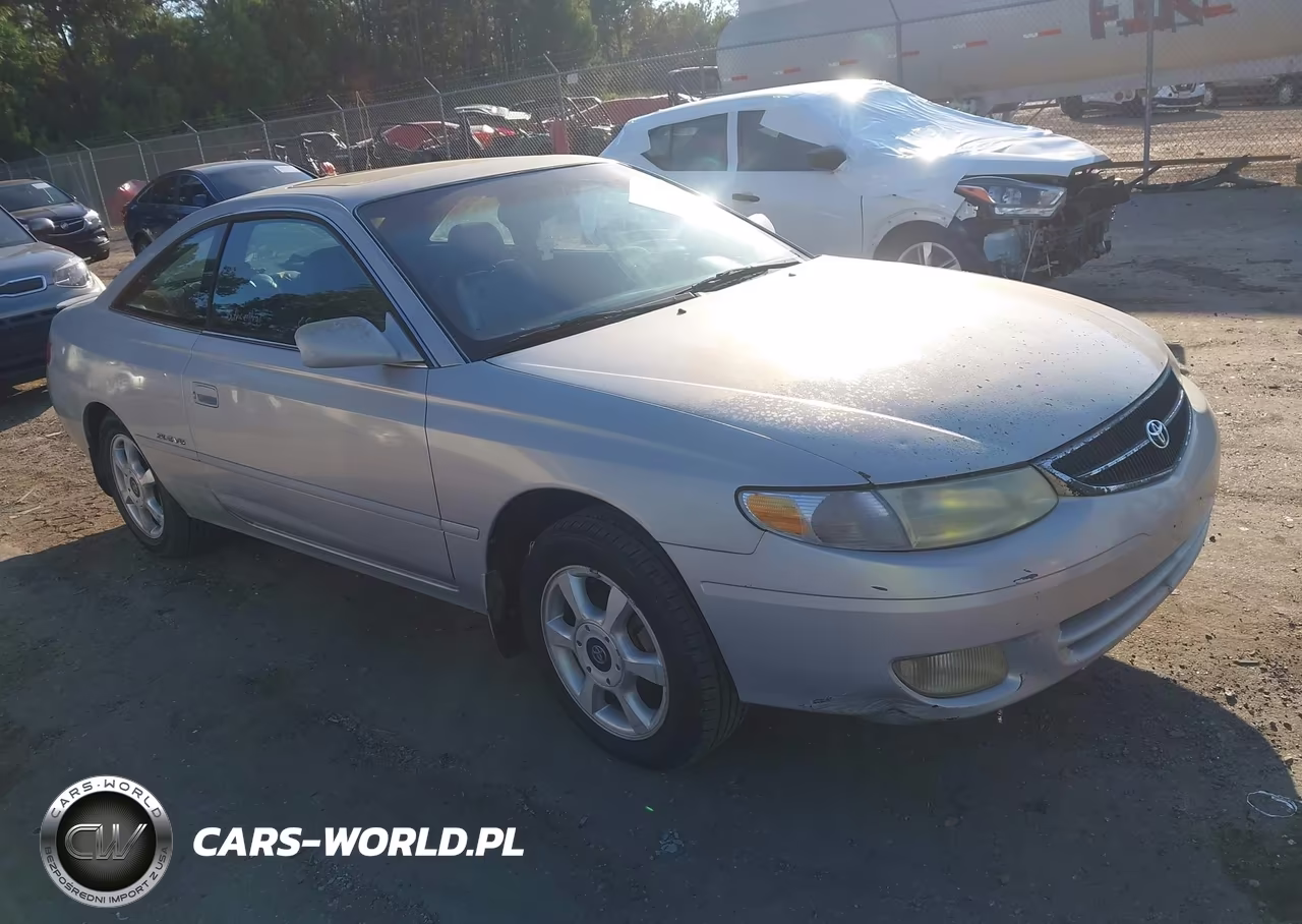2000 Toyota Camry Solara Sle V6 VIN:2T1CF28P9YC389845 - 1