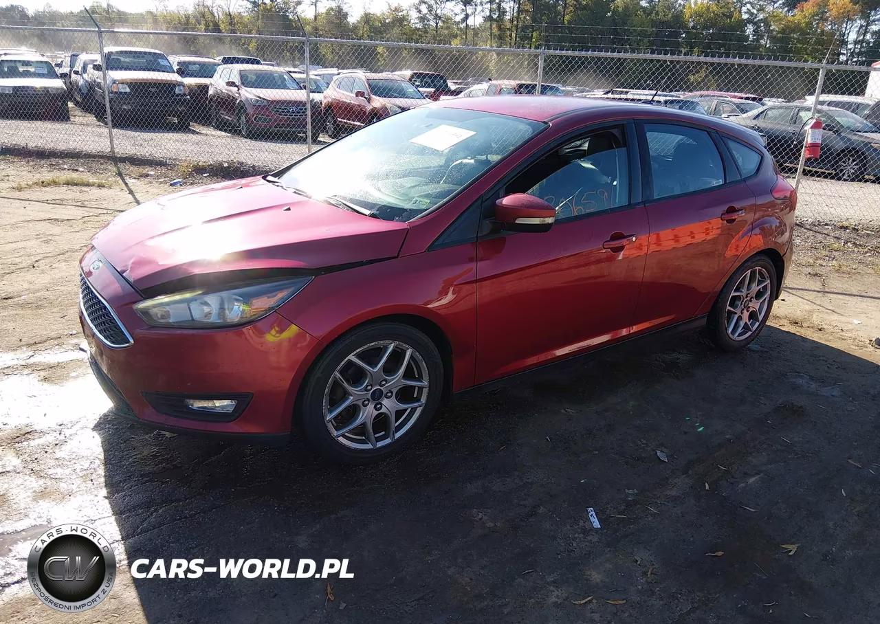 2015 Ford Focus Se VIN:1FADP3K27FL373501 - 2
