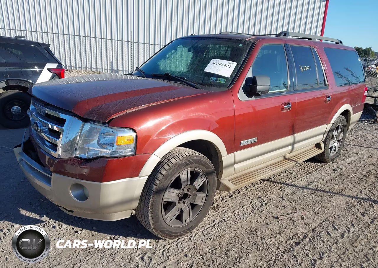 2007 Ford Expedition El Eddie Bauer VIN:1FMFK185X7LA43825 - 2