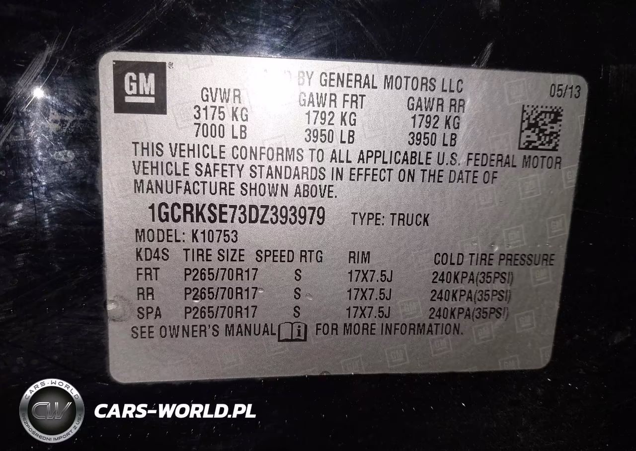 2013 Chevrolet Silverado 1500 Lt VIN:1GCRKSE73DZ393979 - 9