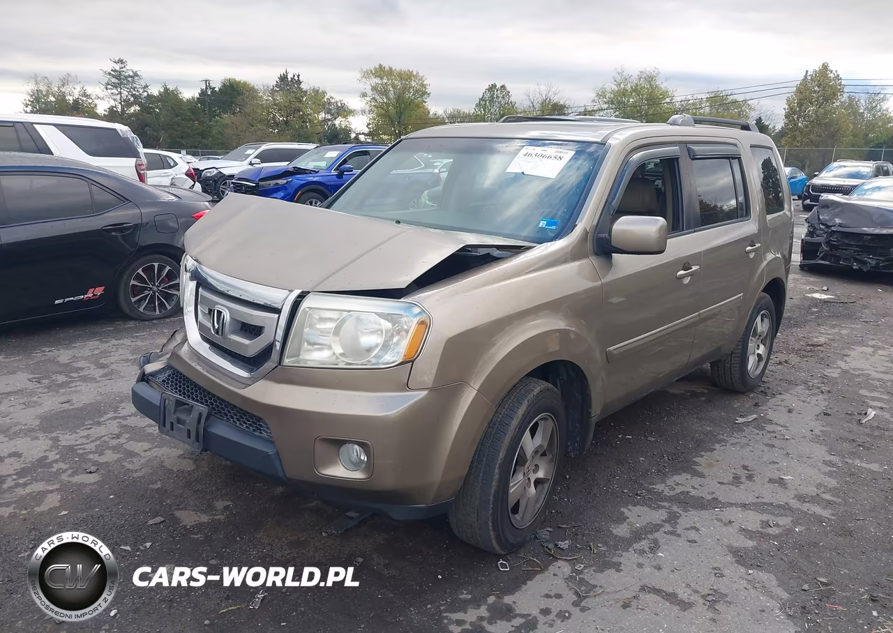 2011 Honda Pilot Ex-L VIN:5FNYF4H50BB076010 - 2
