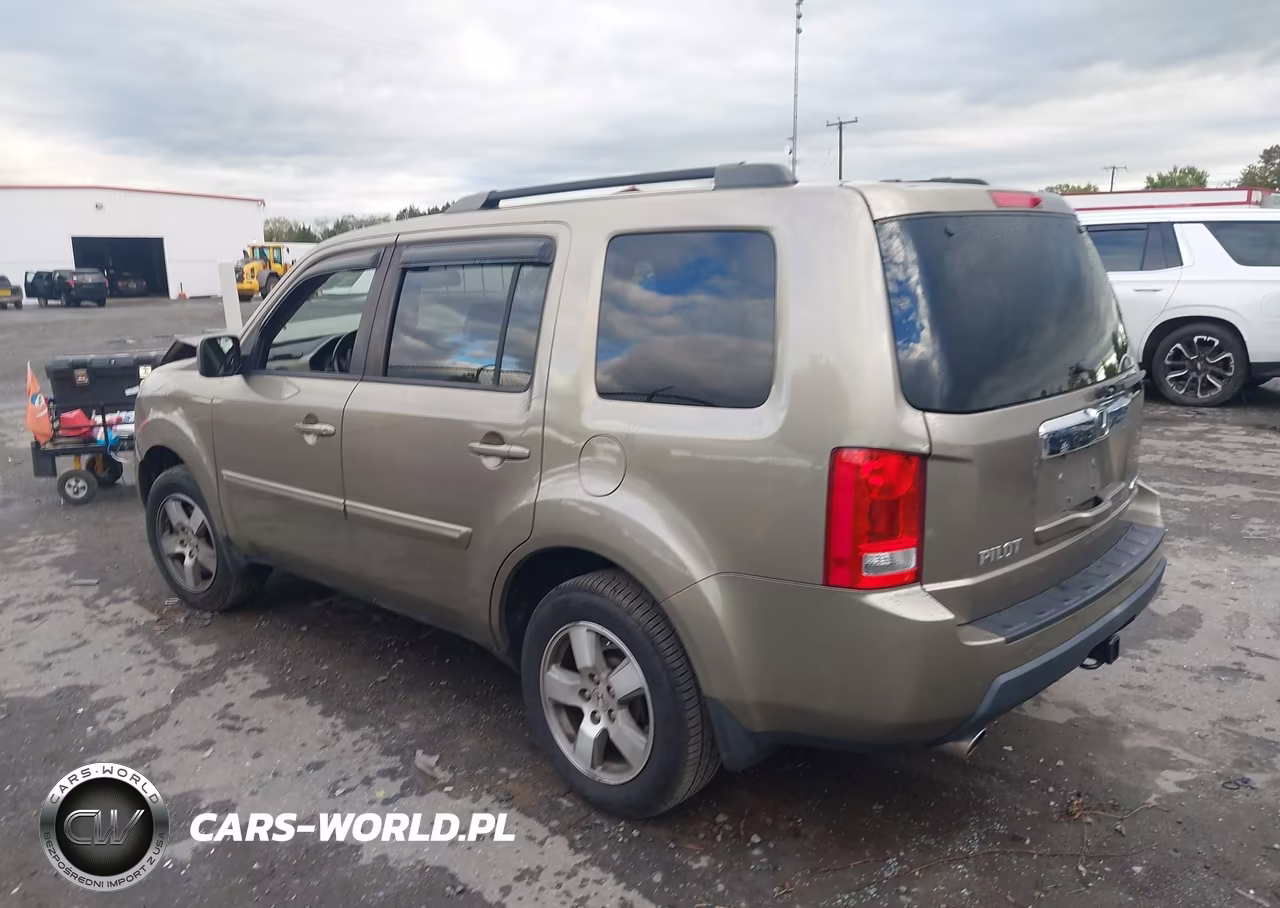2011 Honda Pilot Ex-L VIN:5FNYF4H50BB076010 - 3