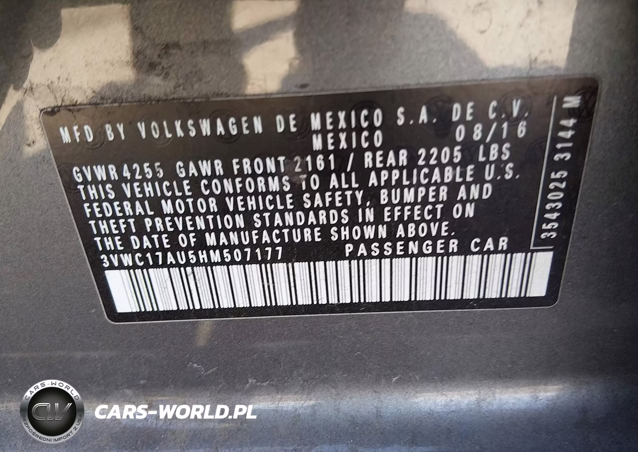 2017 Volkswagen Golf Sportwagen Tsi S-Tsi Se-Tsi Sel VIN:3VWC17AU5HM507177 - 9