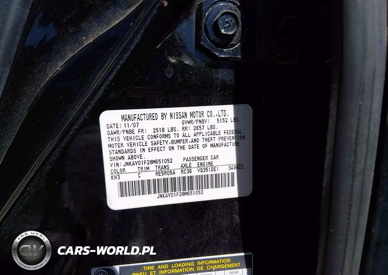 2008 Infiniti M35X VIN:JNKAY01F28M651052 - 9