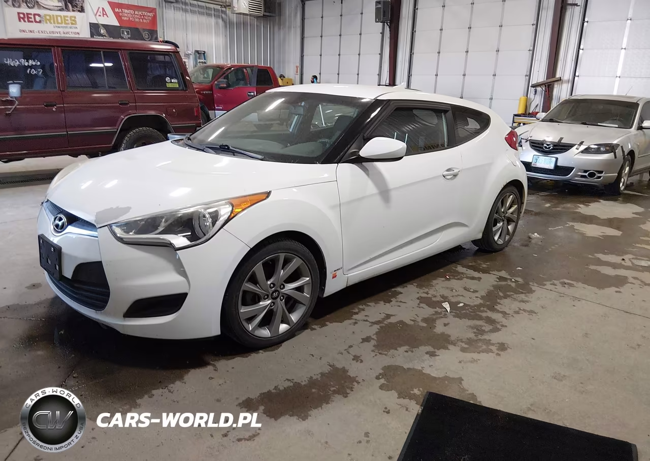 2016 Hyundai Veloster VIN:KMHTC6AD5GU277587 - 2