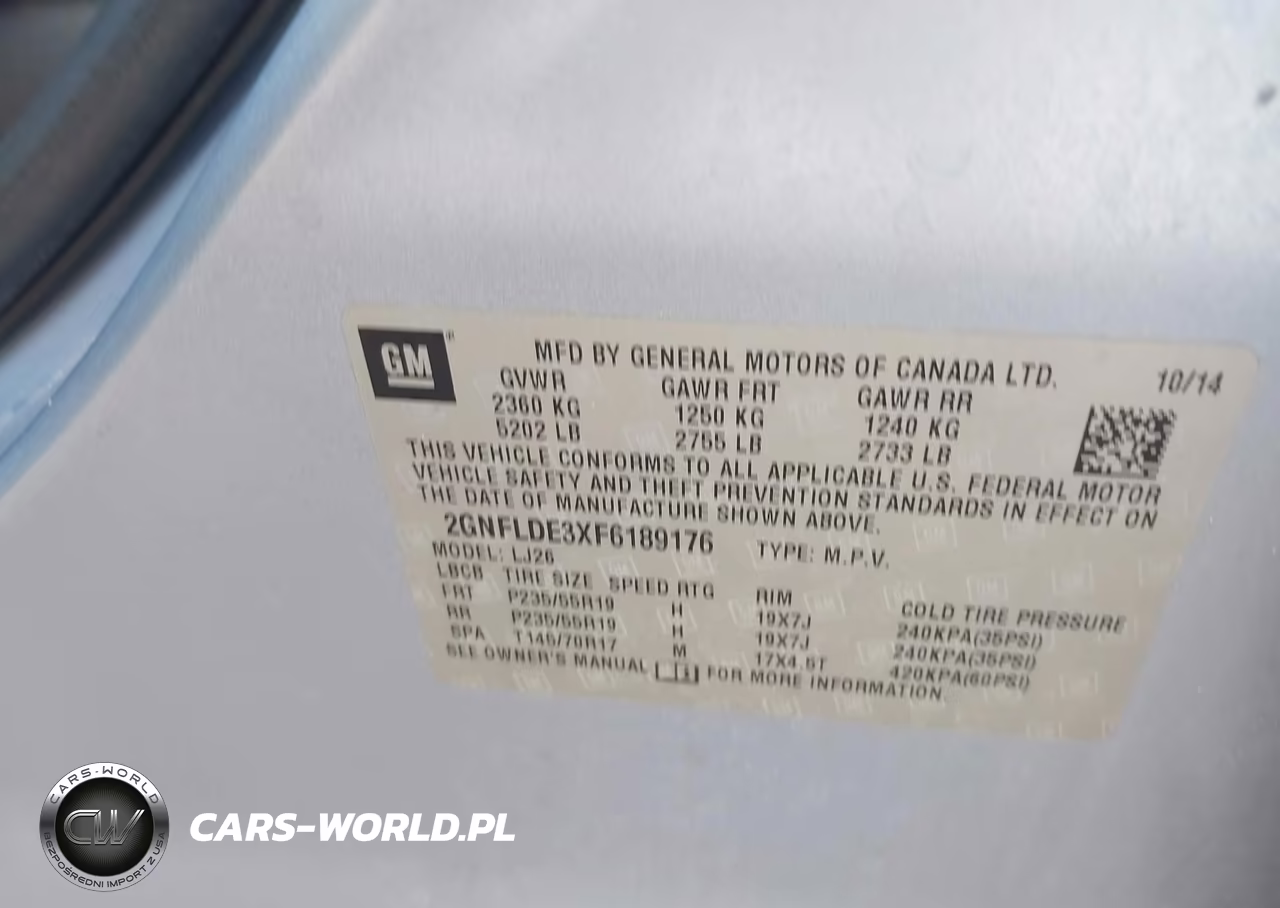 2015 Chevrolet Equinox Ltz VIN:2GNFLDE3XF6189176 - 9