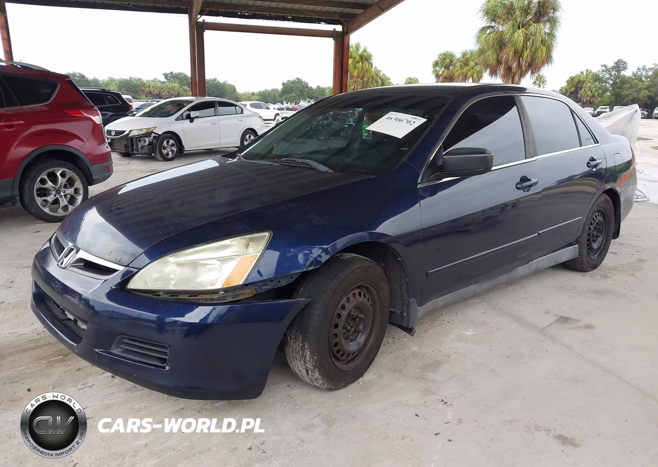 2007 Honda Accord 2.4 Lx VIN:1HGCM56407A033756 - 2